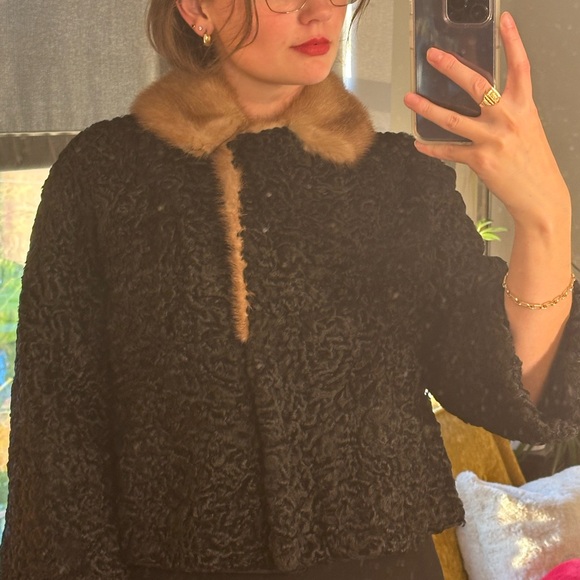 1950s fur coat - Picture 4 of 7